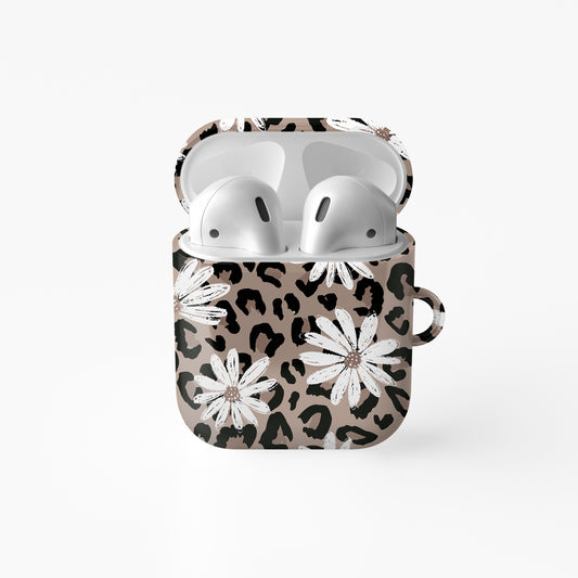 Leopard Daisy - AirPods Case