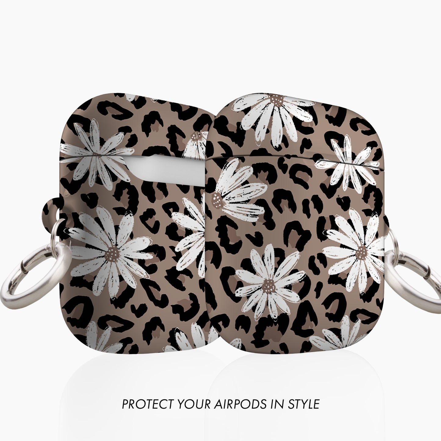 Leopard Daisy - AirPods Case