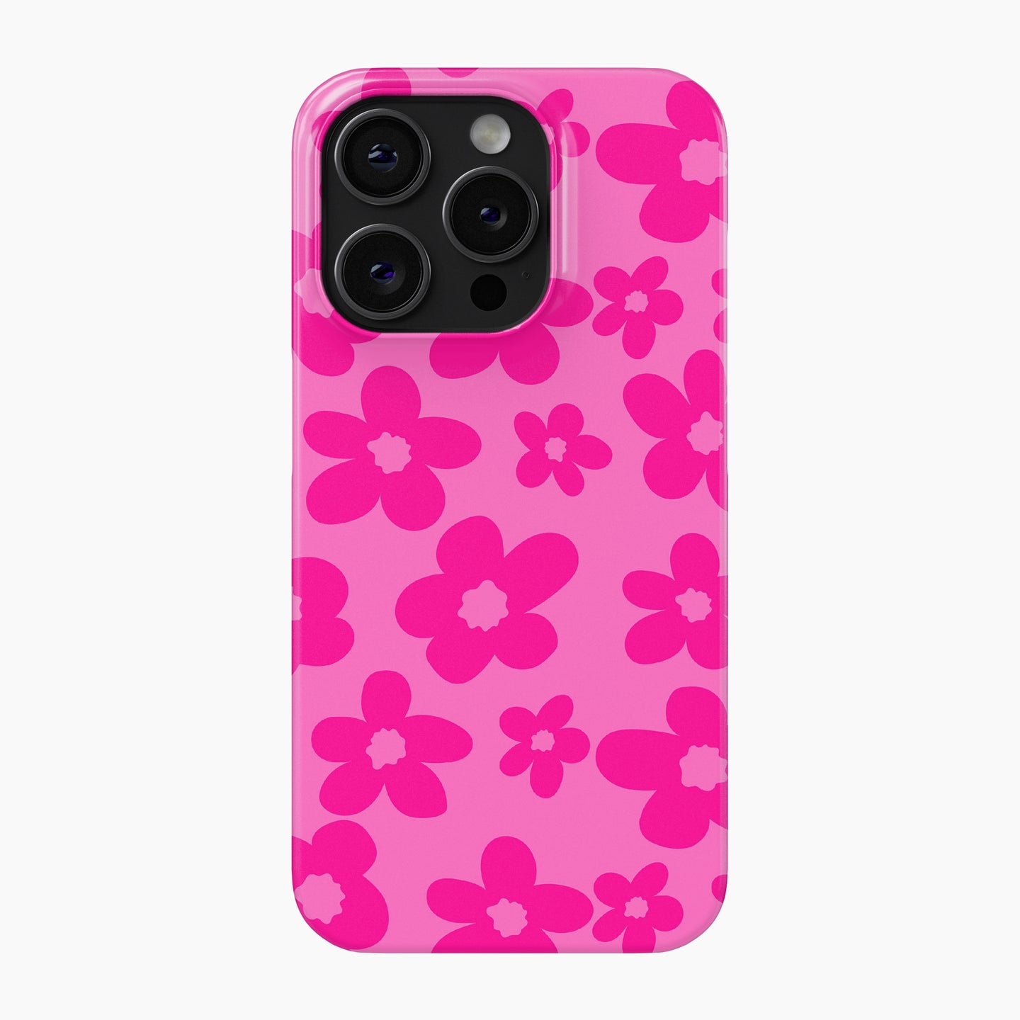 Pop Pink Daisy - Snap Phone Case