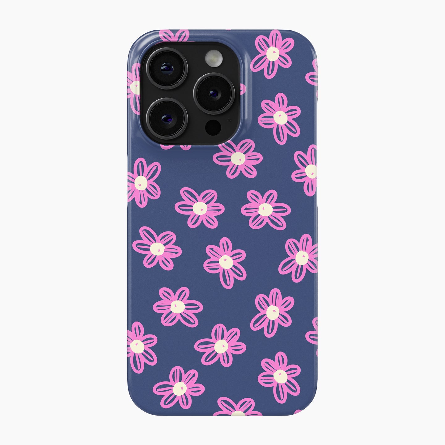Pink Flowers - Snap Phone Case