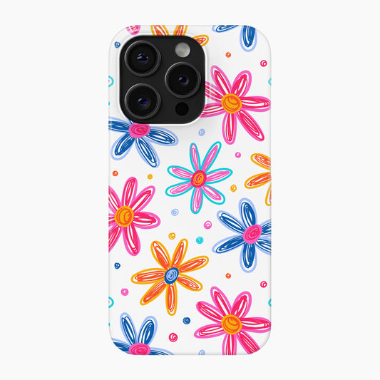 Flower Pop - Snap Phone Case