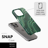 Malachite - Snap Phone Case