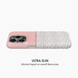Blush Pink Mini Dots - Snap Phone Case