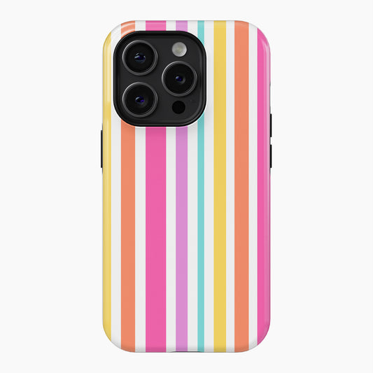 Rainbow Stripes - Tough Phone Case