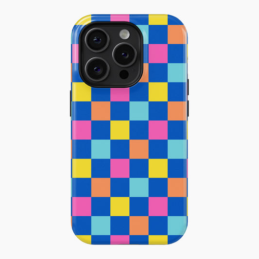 Bright Checkers - Tough Phone Case (MagSafe)