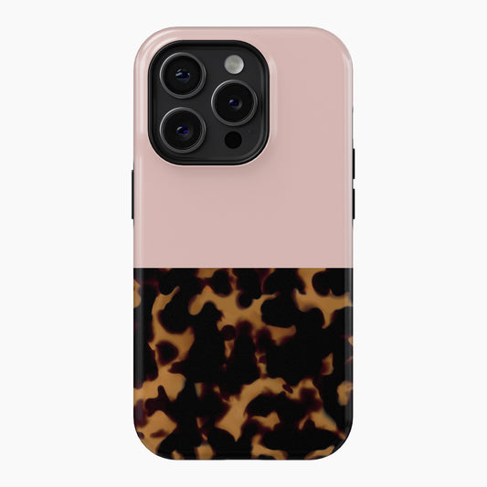 Pink Tortoise Shell - Tough Phone Case (MagSafe)