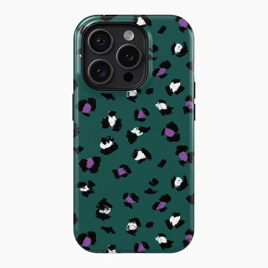 Green Leopard - Tough Phone Case (MagSafe)