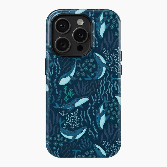 Dancing Whales - Tough Phone Case (MagSafe)