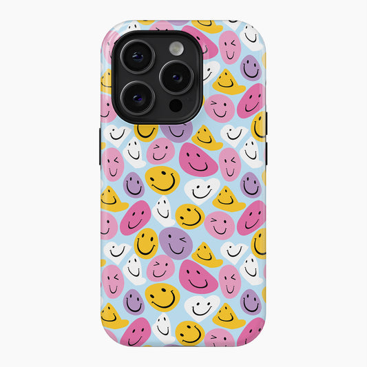 Happy Smiley - Tough Phone Case (MagSafe)