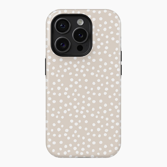 Honey Polka Dot - Tough Phone Case
