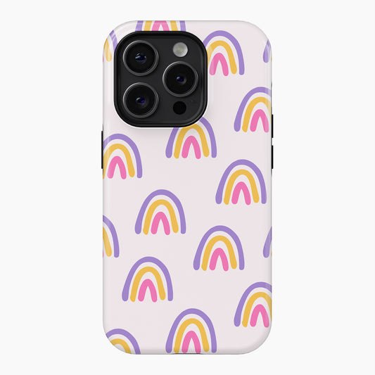 Purple Rainbows - Tough Phone Case