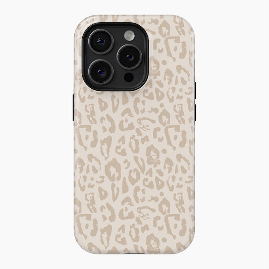 Beige Leopard - Tough Phone Case (MagSafe)