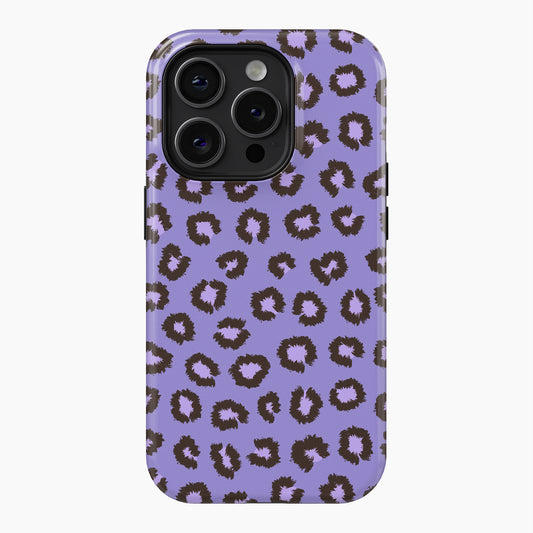 Purple Leopard - Tough Phone Case (MagSafe)