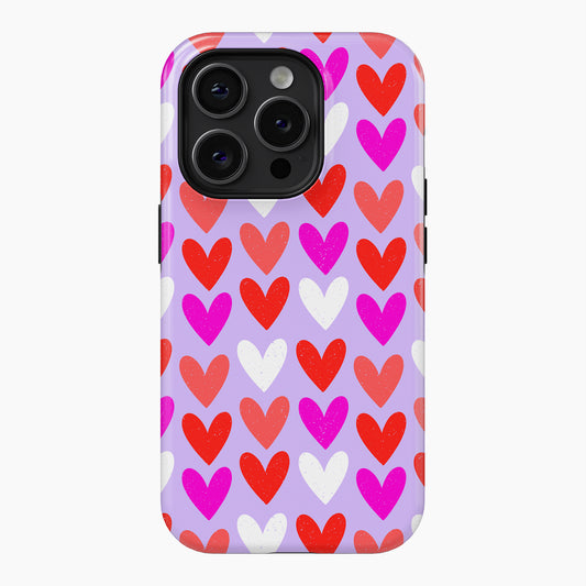 Love Hearts - Tough Phone Case