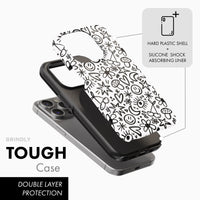 Cute Doodle - Tough Phone Case