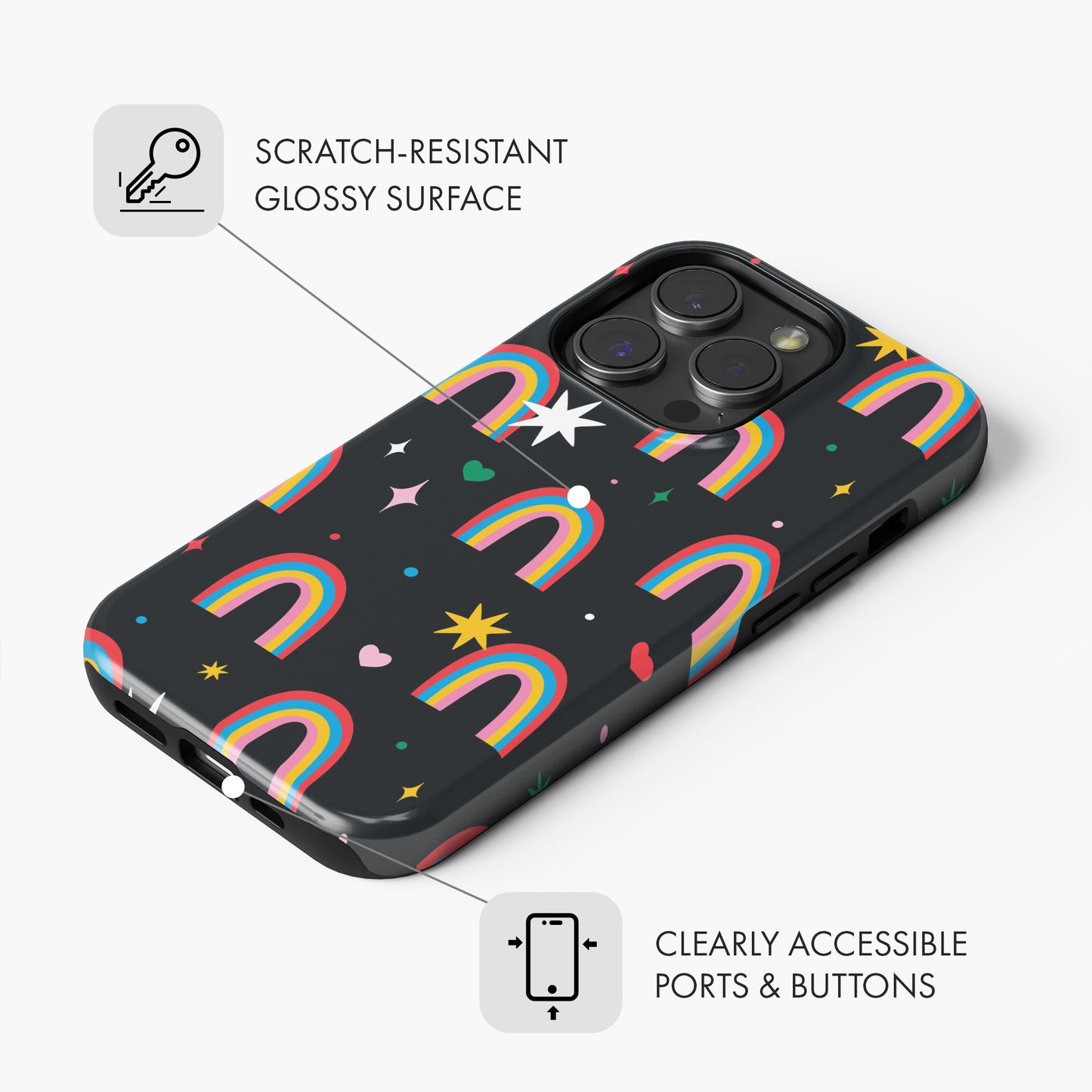Rainbow Cuteness - Tough Phone Case (MagSafe)