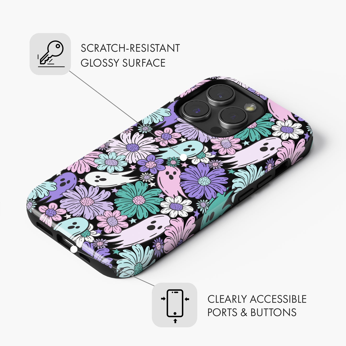Ghostly Garden - Tough Phone Case (MagSafe)