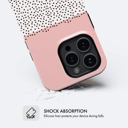 Blush Pink Mini Dots - Tough Phone Case (MagSafe)