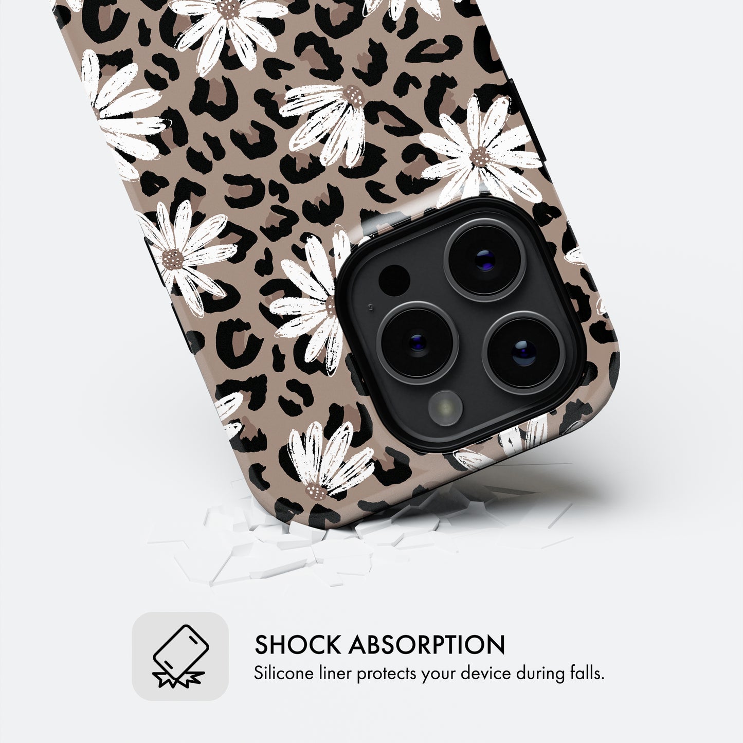 Leopard Daisy - Tough Phone Case (MagSafe)