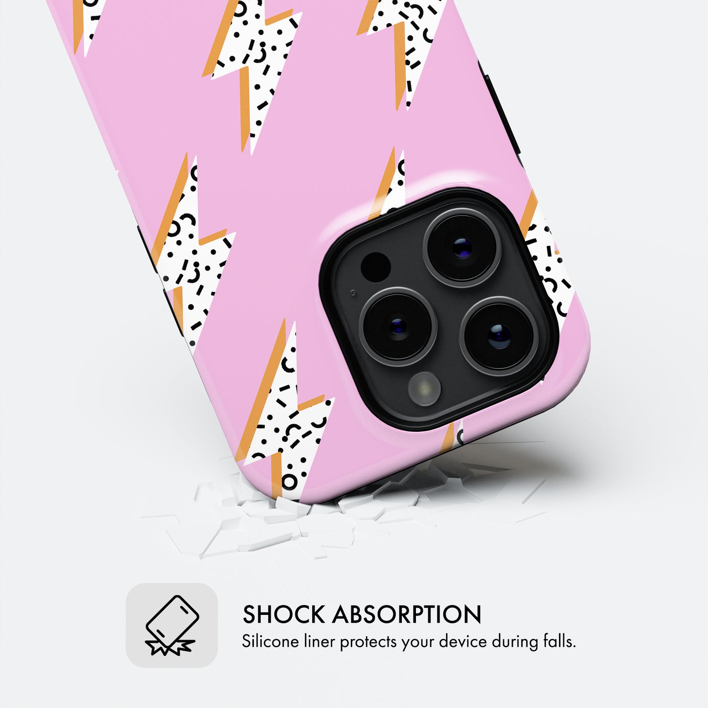 Pink Lightening - Tough Phone Case (MagSafe)