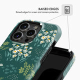 Emerald Green Meadow - Tough Phone Case
