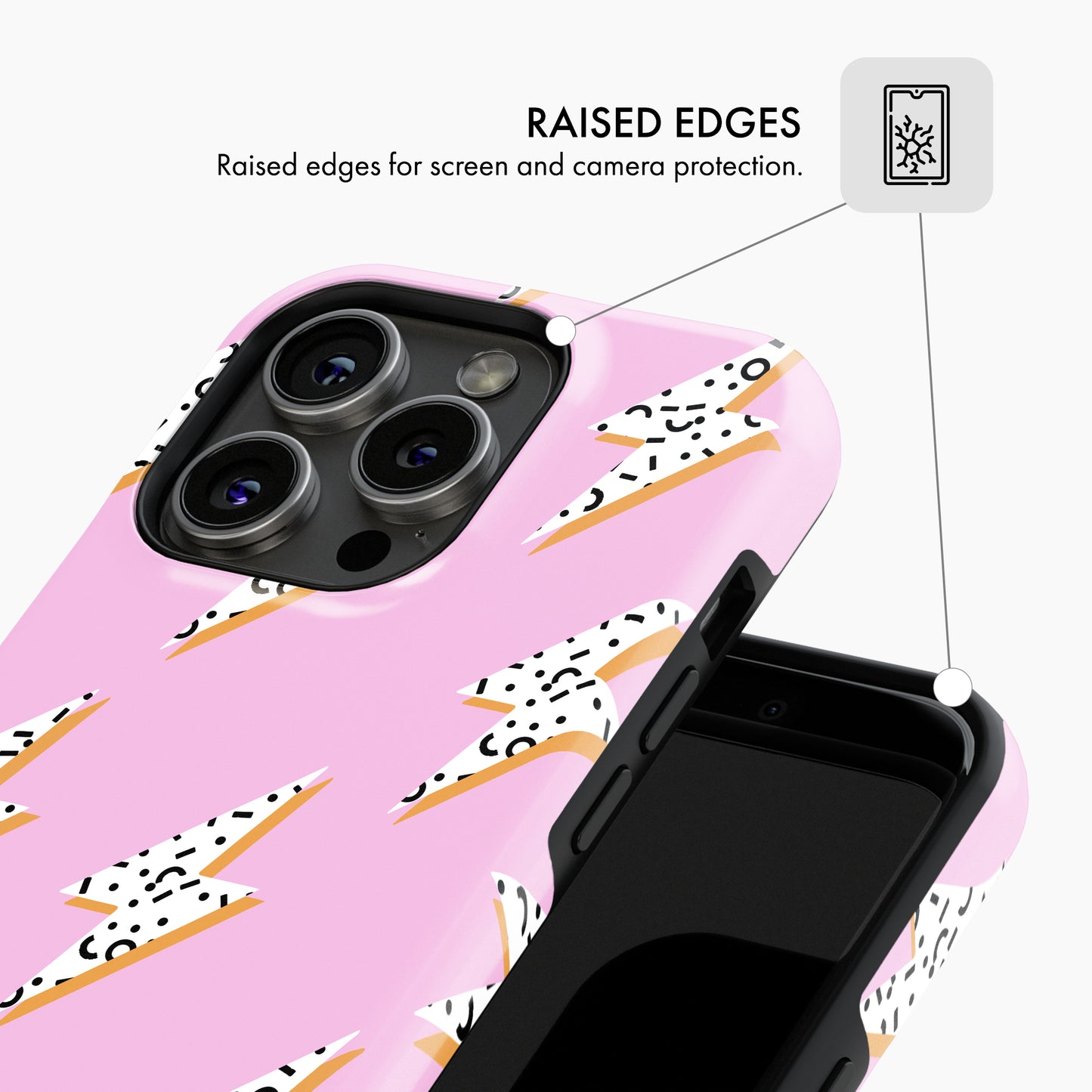 Pink Lightening - Tough Phone Case (MagSafe)