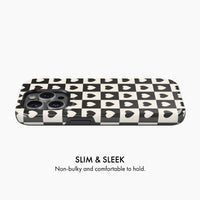 Checkered Hearts - Tough Phone Case
