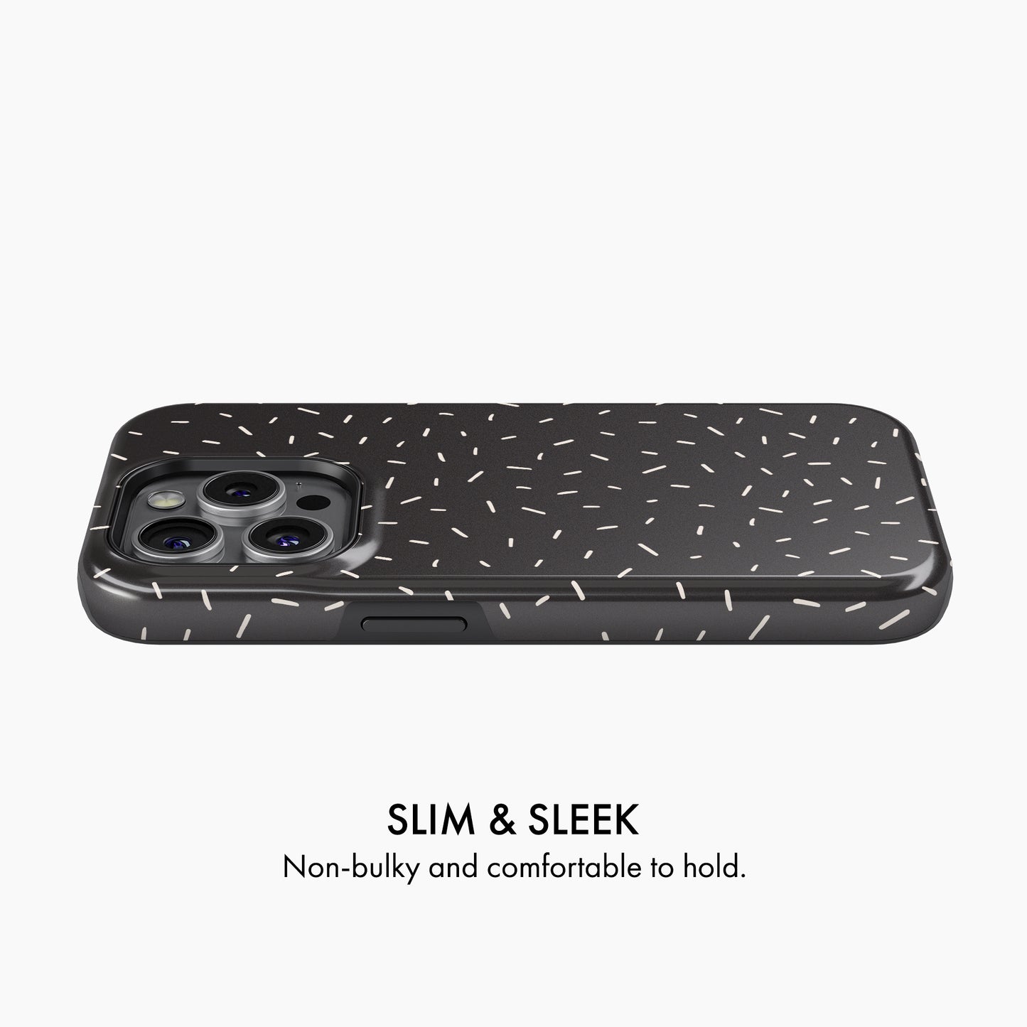 Black & White Speckled - Tough Phone Case (MagSafe)