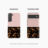 Pink Tortoise Shell - Snap Phone Case