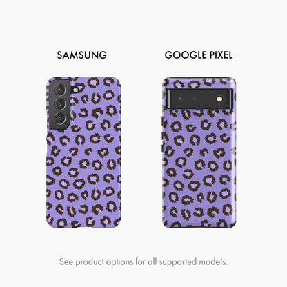 Purple Leopard - Tough Phone Case (MagSafe)