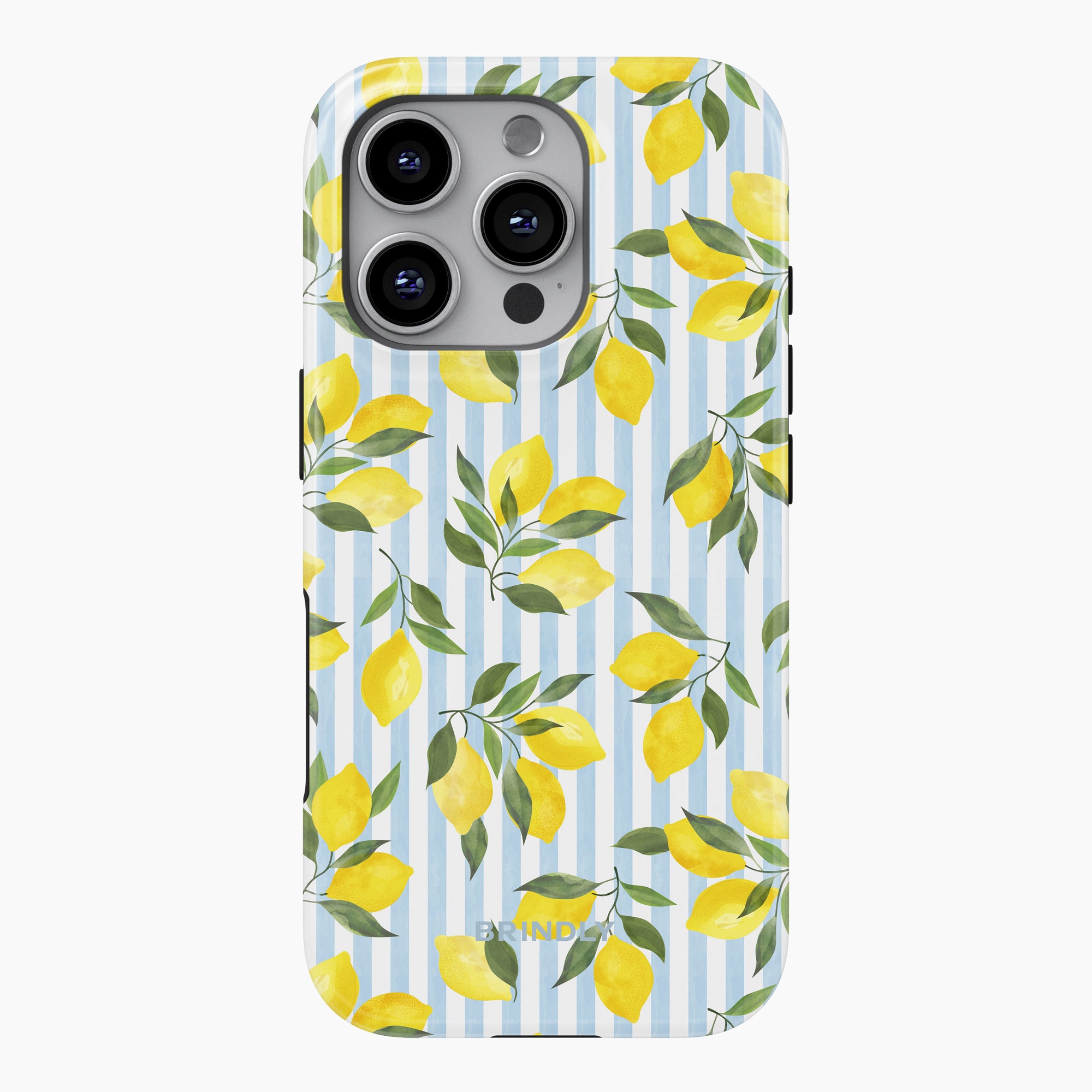 Striped Lemon Phone Case – Capri Days Italian Holiday Design Striped Lemon Phone Case – Capri Days Italian Holiday Design