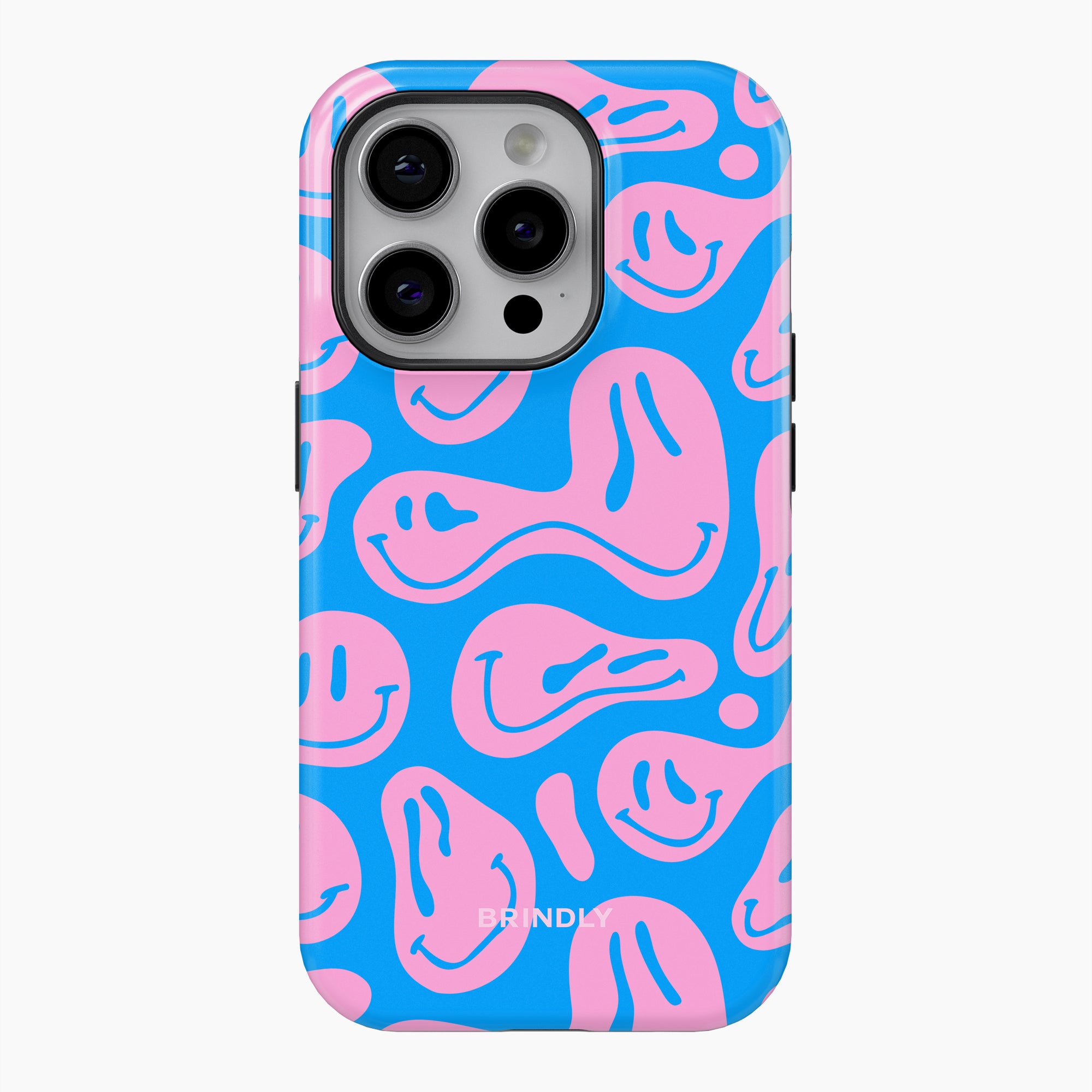 Psychedelic Drip Phone Case – Mind Melt Blue Smiley Festival Design iPhone 16 Pro Max Psychedelic Drip Phone Case – Mind Melt Blue Smiley Festival Design iPhone 16 Pro Max