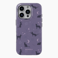 Moonlit Purr - Tough Phone Case
