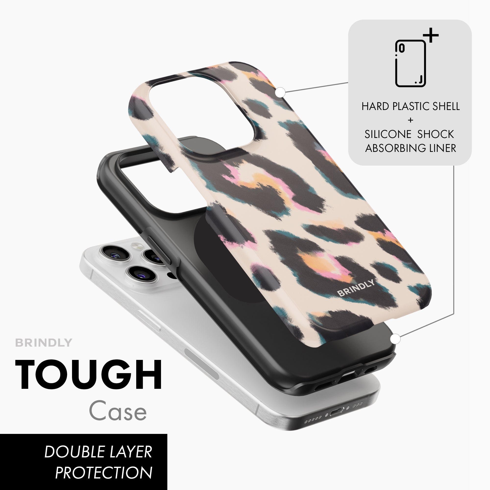 Trendy Leopard - Tough Phone Case