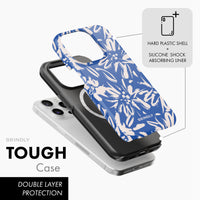 Wildflower Blue - MagSafe Tough Phone Case
