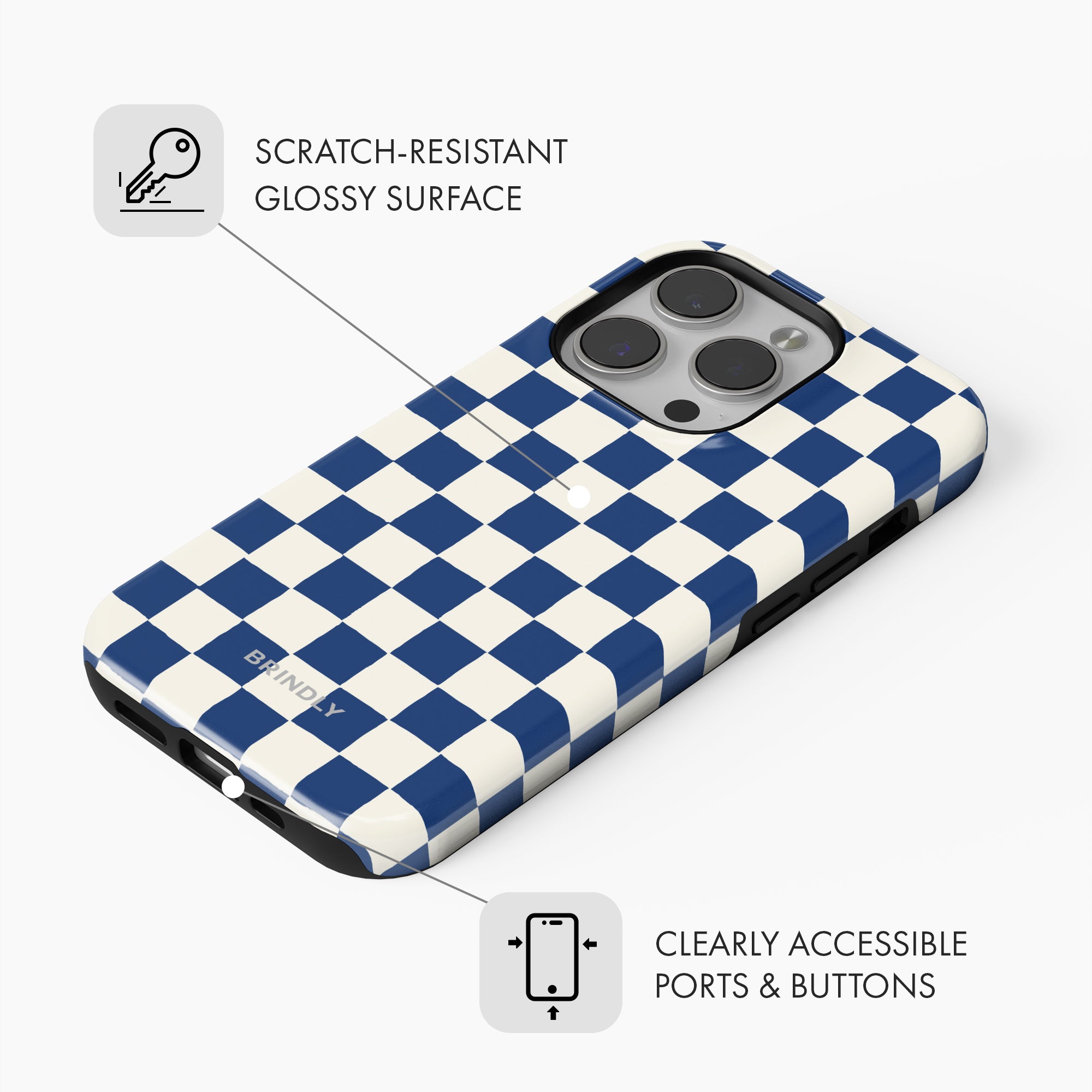 Boardwalk Blue - Tough Phone Case
