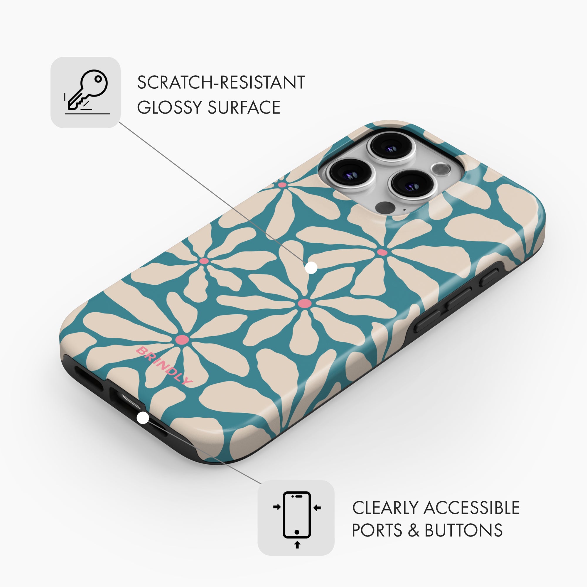 Island Bloom - Tough Phone Case