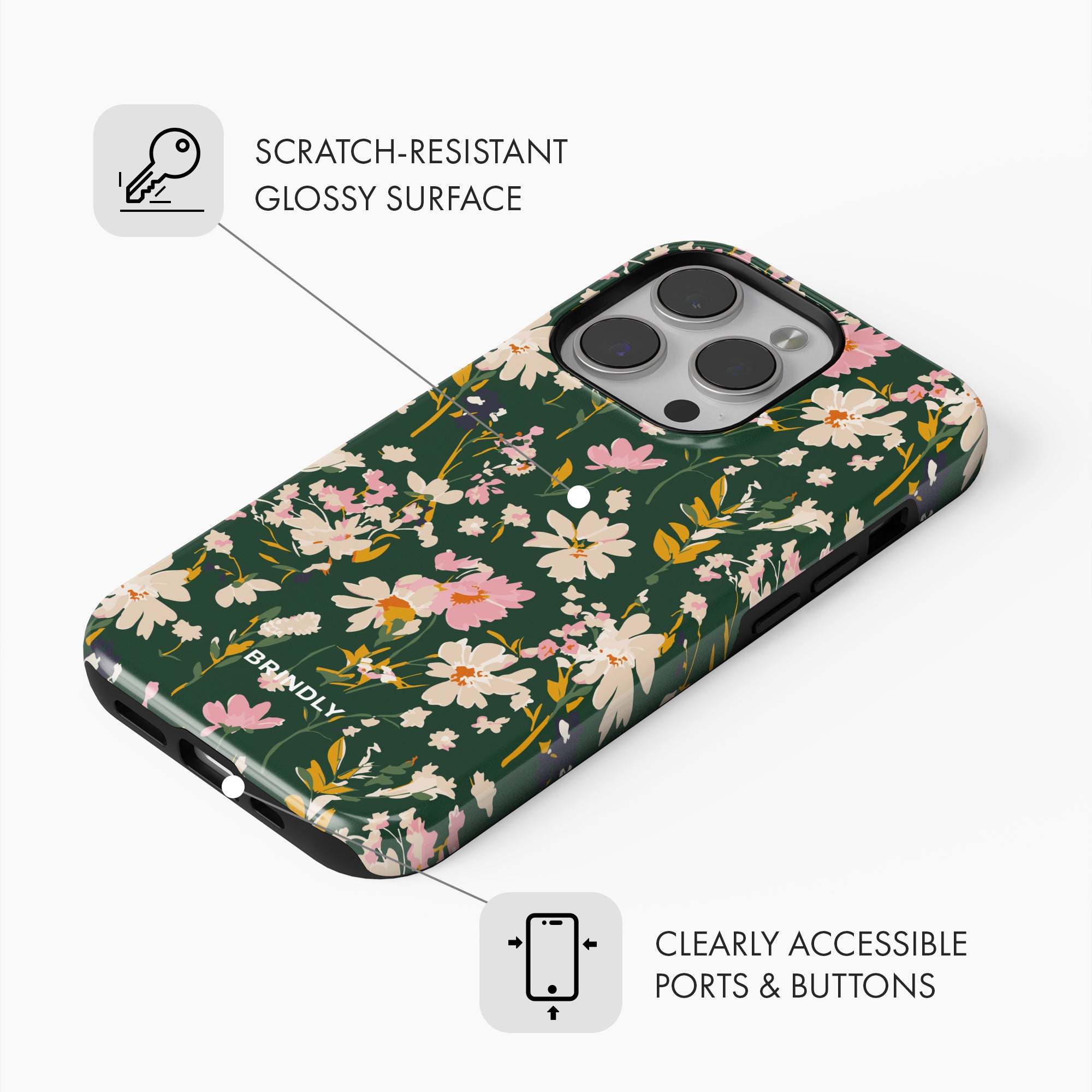 Evergreen Charm - Tough Phone Case