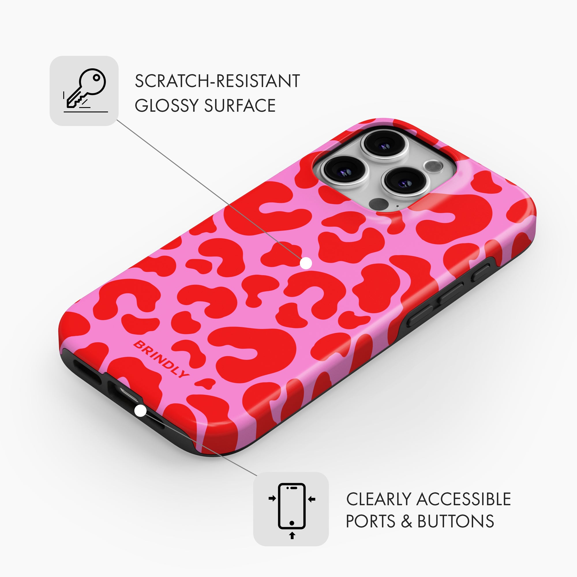 Candy Leopard - Tough Phone Case