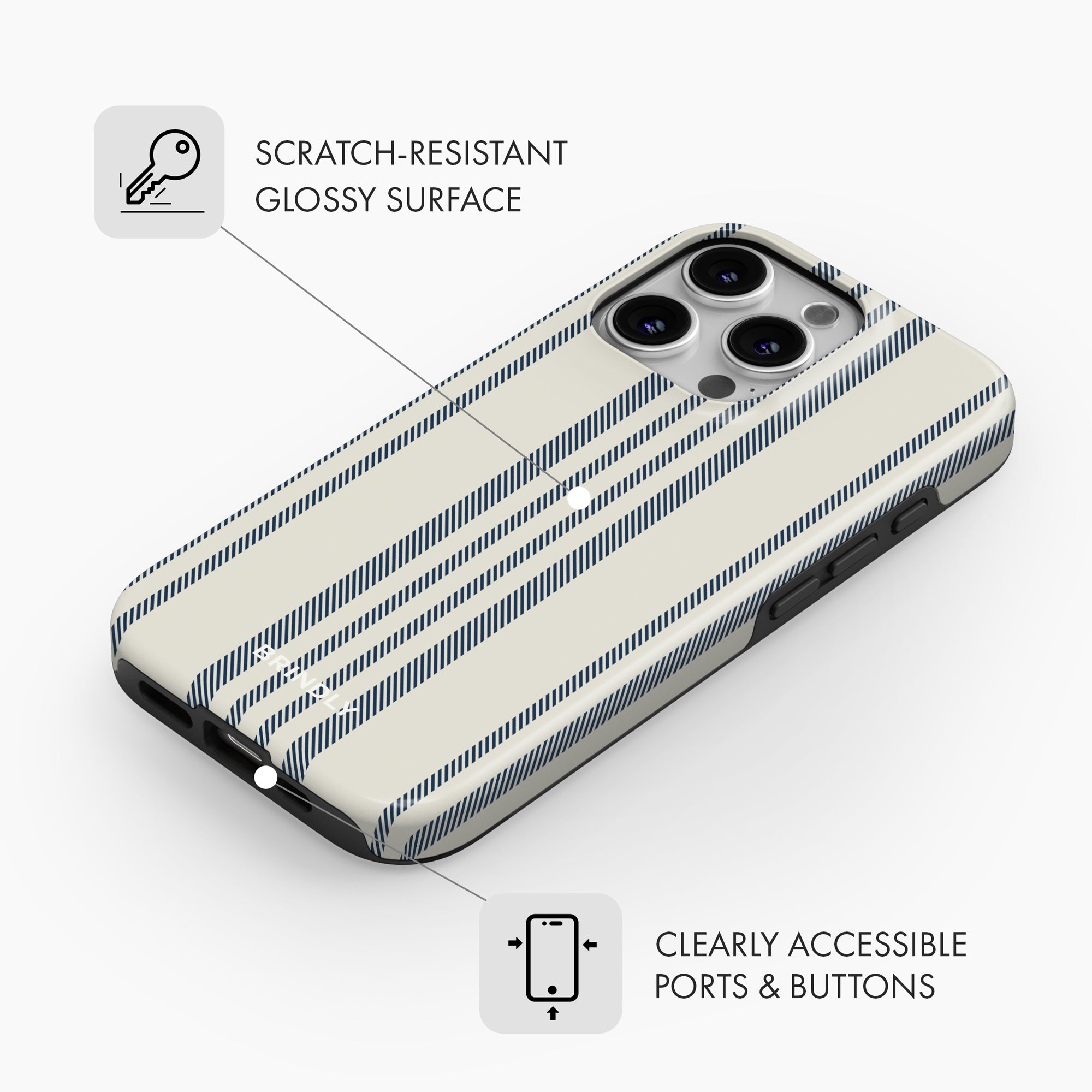 Woven Lane - Tough Phone Case