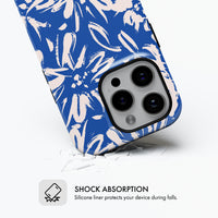 Wildflower Blue - Tough Phone Case
