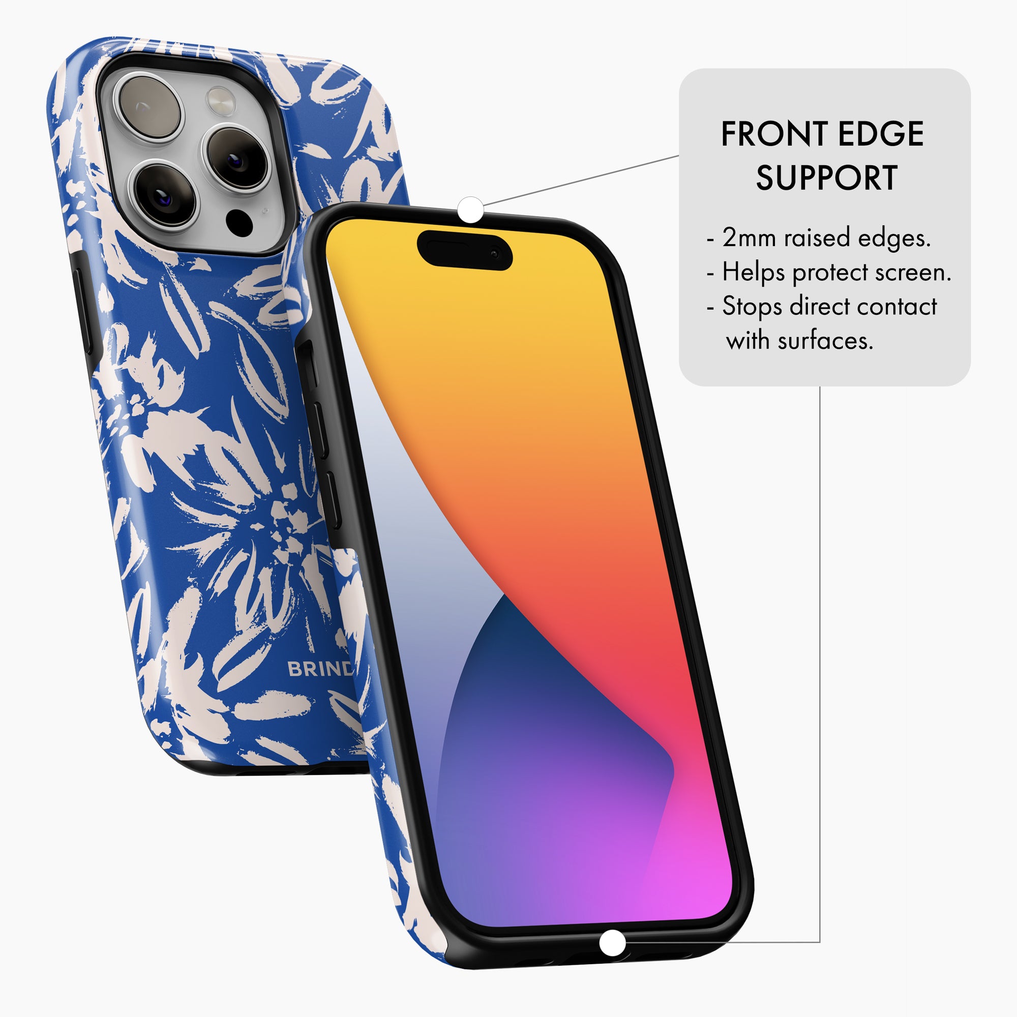 Wildflower Blue - Tough Phone Case