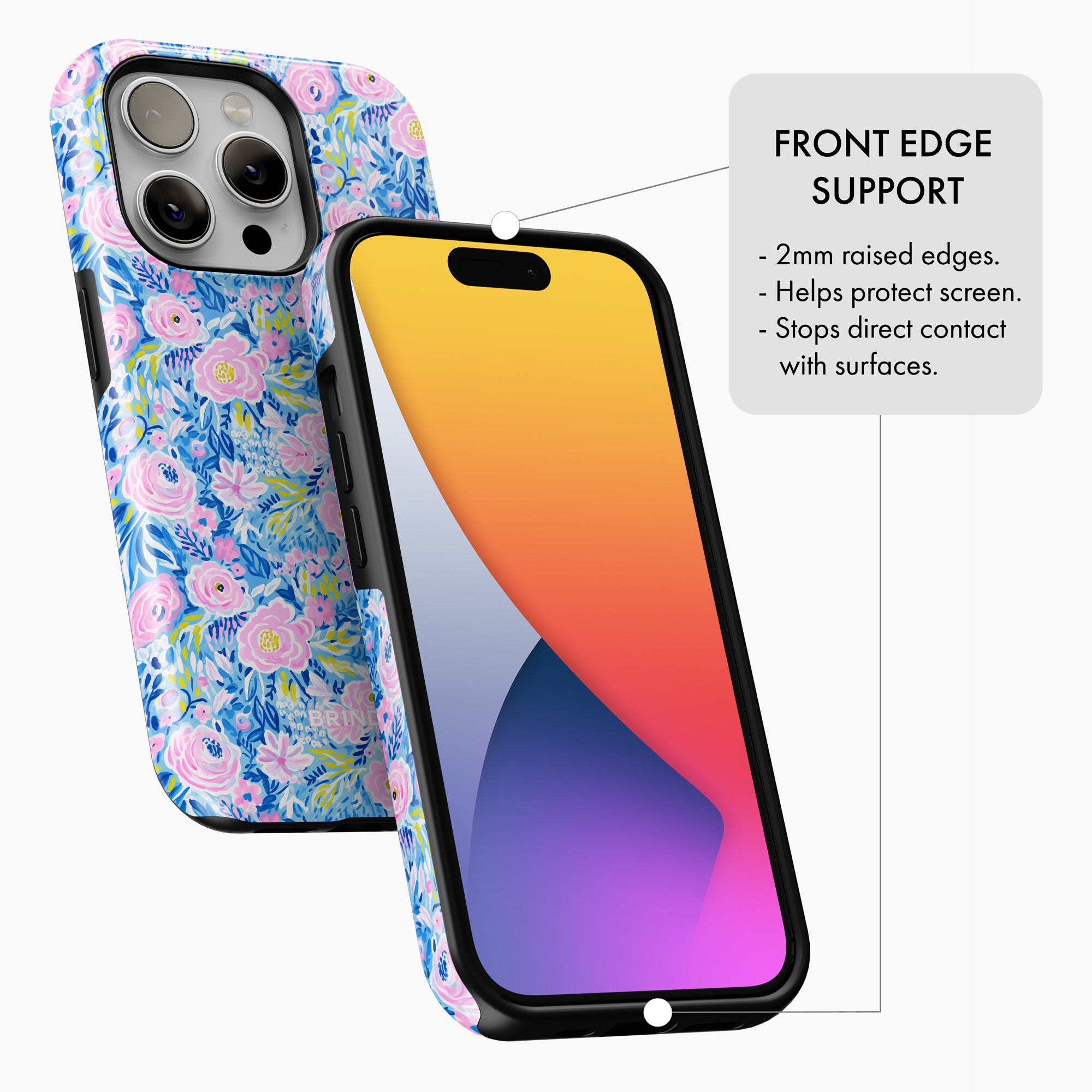 Bright Florals - Tough Phone Case