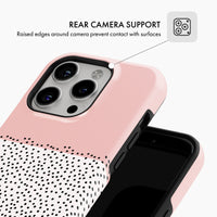Blush Pink Mini Dots - Tough Phone Case