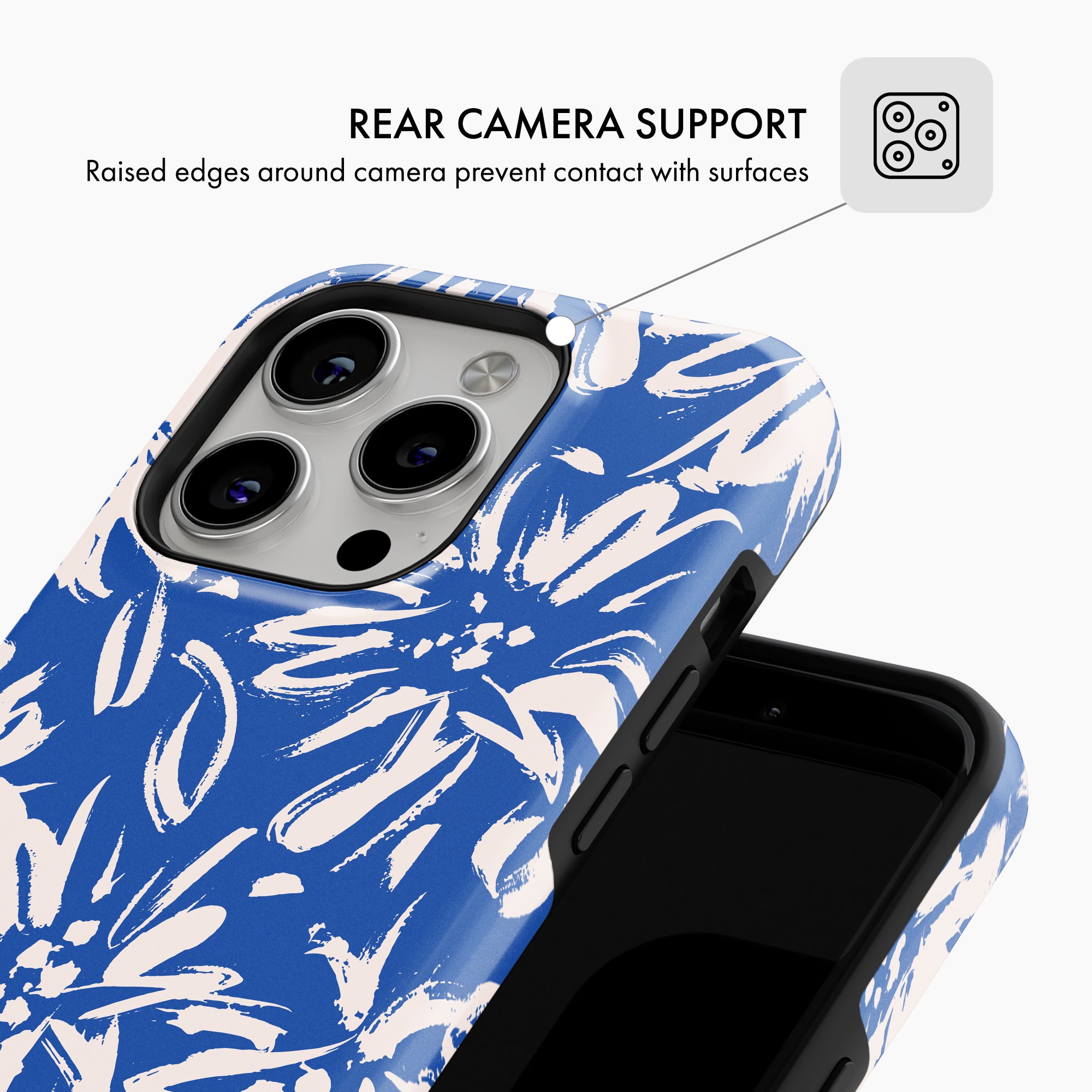 Wildflower Blue - Tough Phone Case