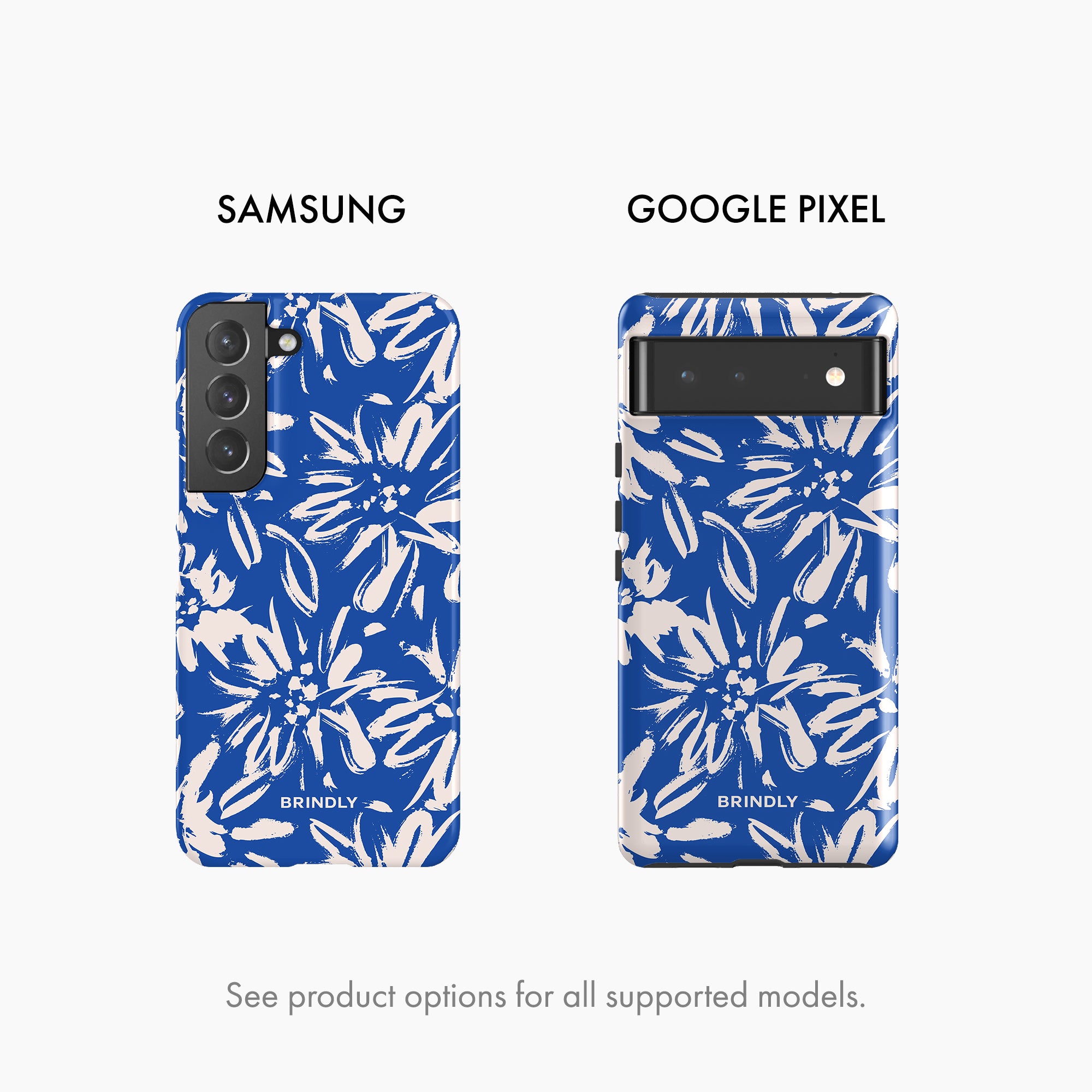 Wildflower Blue - Tough Phone Case