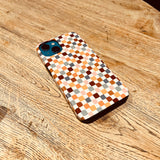 Retro Check - Snap Phone Case