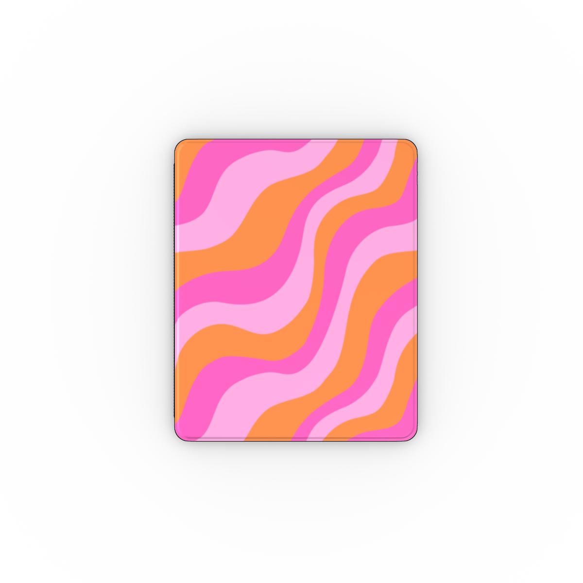 Pink & Orange Wave - iPad Case