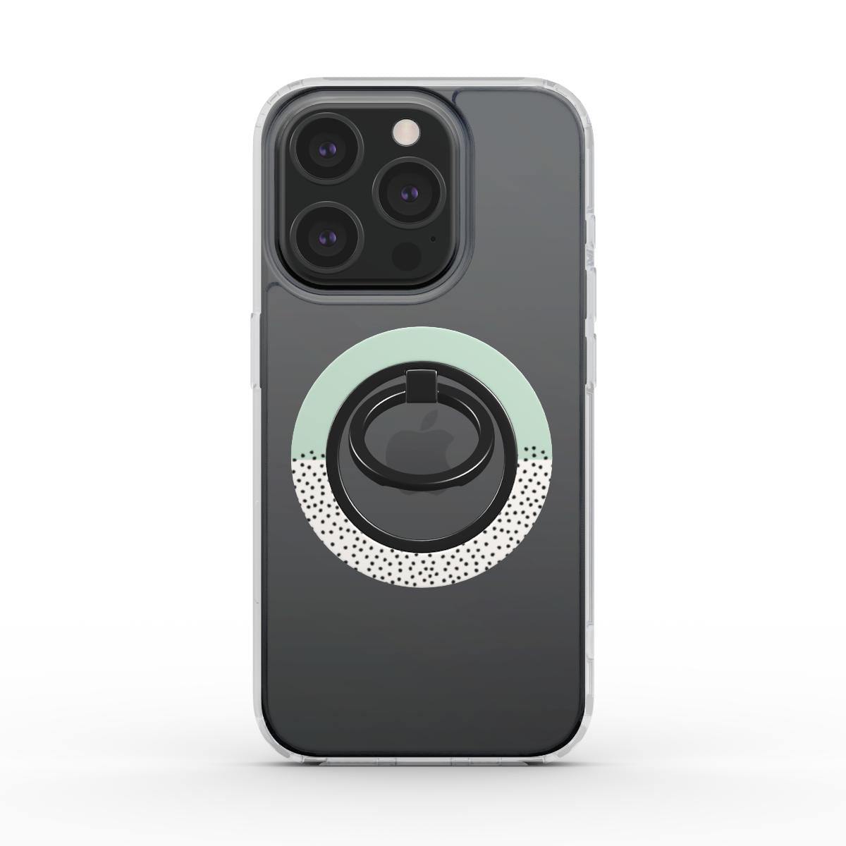 MagSafe Ring Holder - Green Mini Dots