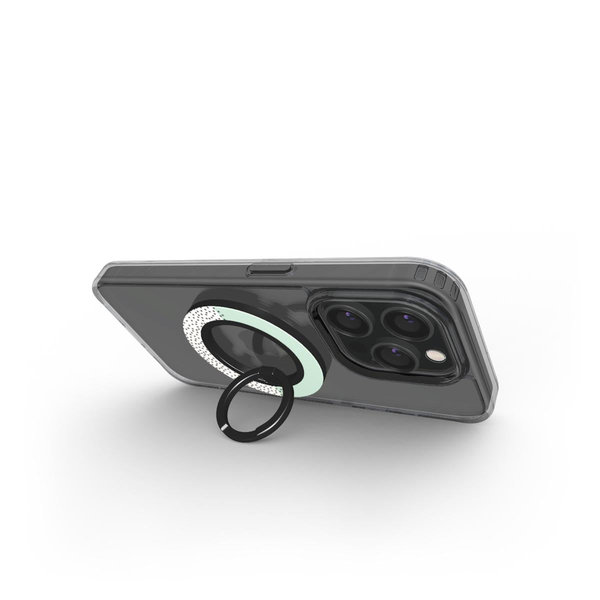 MagSafe Ring Holder - Green Mini Dots